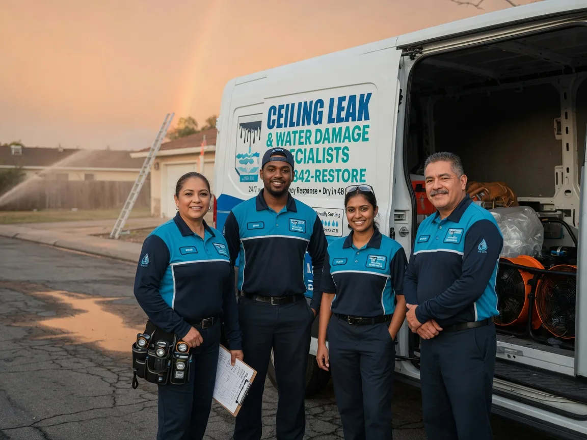 Ceiling Leak Cleanup company in Forest River, ND