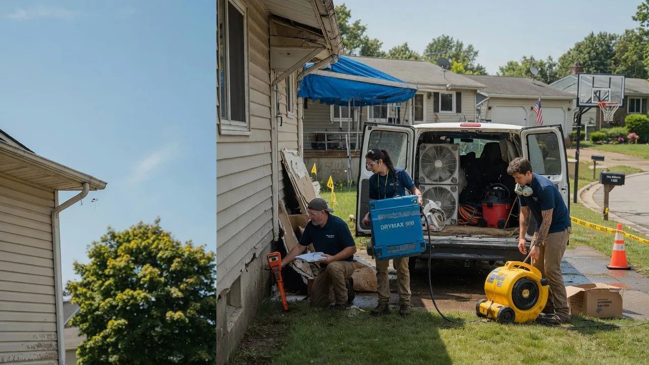 Ceiling Leak Cleanup in Forest River, ND near me
